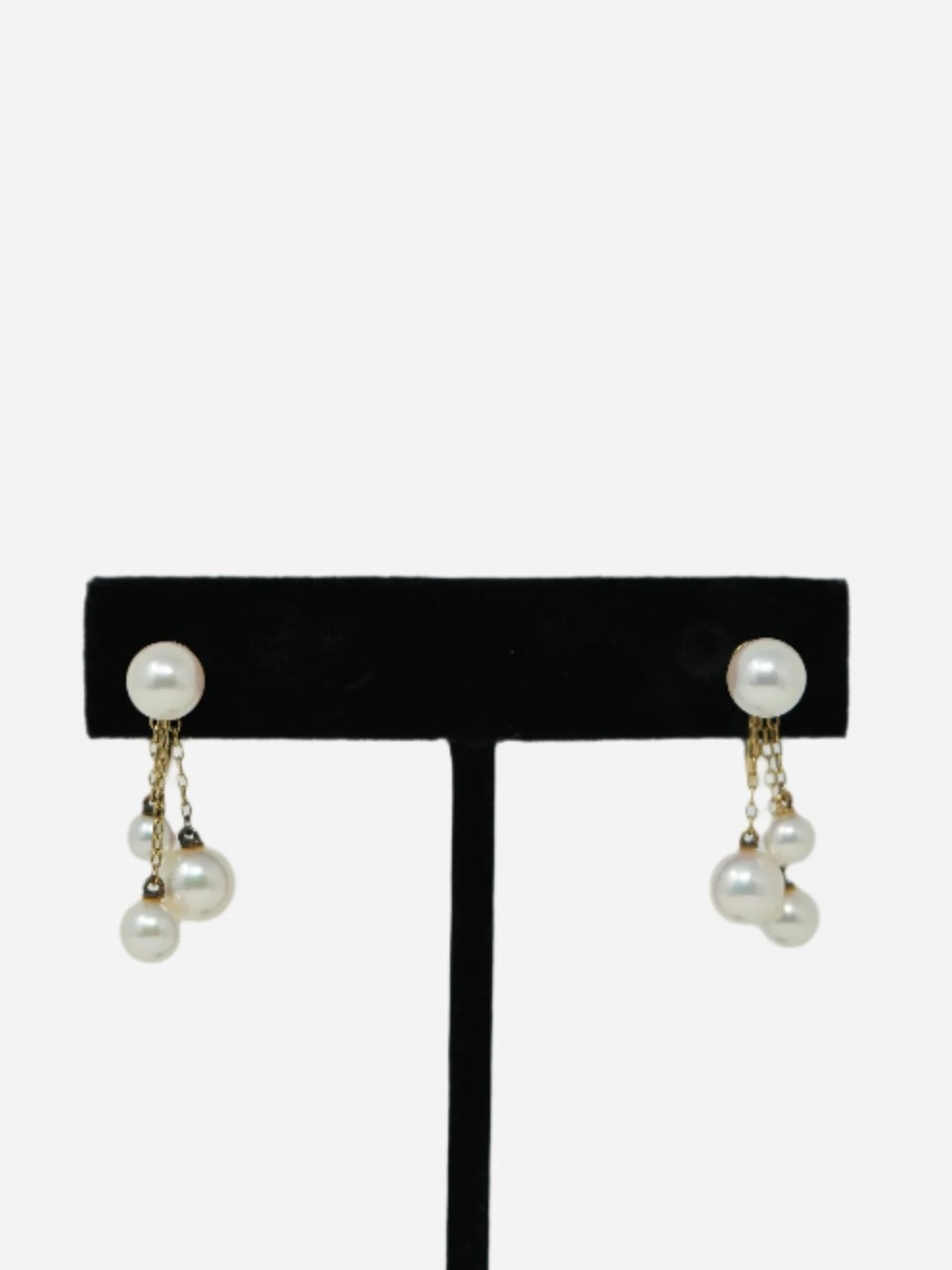 Mikimoto Pearl Earrings K14